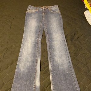 Arizona Jean company blue jeans size petite 9 Or children’s.